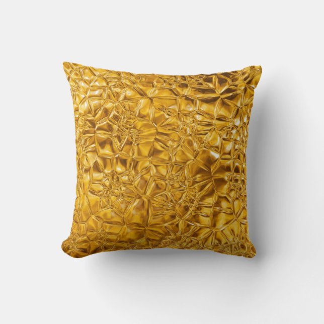 Gold Golden Pillow (Front)