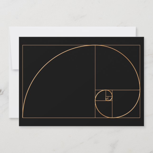 Gold Golden Spiral (Front)