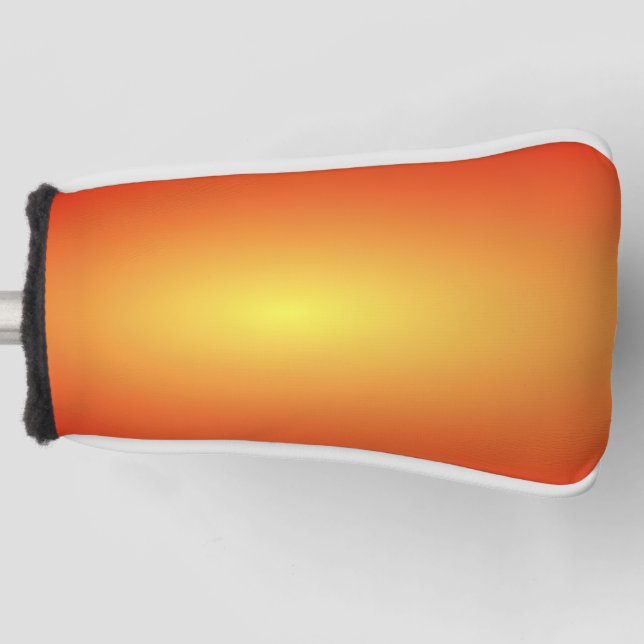 Gold Golf Head Cover (Front)