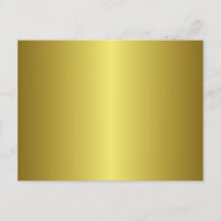 Gold Gradient Faux Foil Background Blank