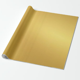 Gold Gradient Mate Wrapping Paper