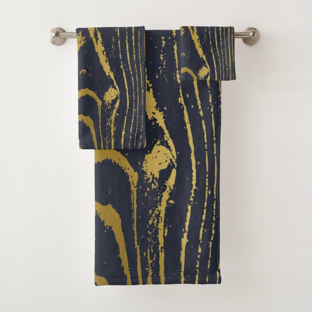 Gold Grain Bath Towel Set (Insitu)