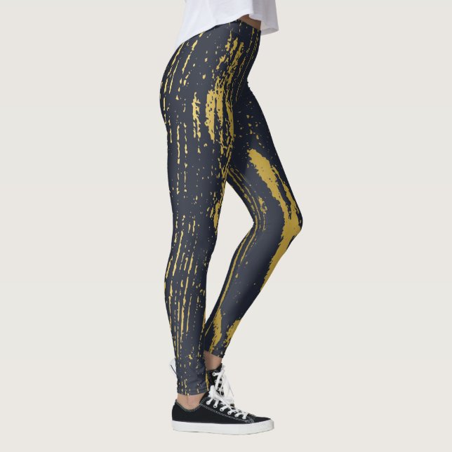 Gold Grain  Leggings (Right)