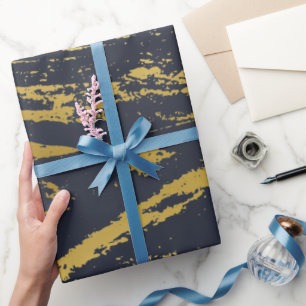 Gold Grain Wrapping Paper