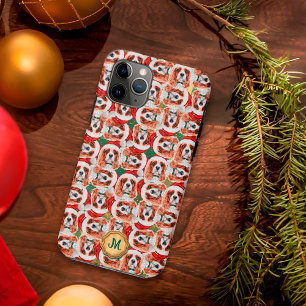 Gold Green Cavalier Spaniel Cute Dog Christmas iPhone 11 Pro Case