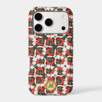Gold Green German Shepherd Cute Dog Christmas