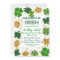 Gold Green Shimmer Irish Shamrocks St Pattys Bash 