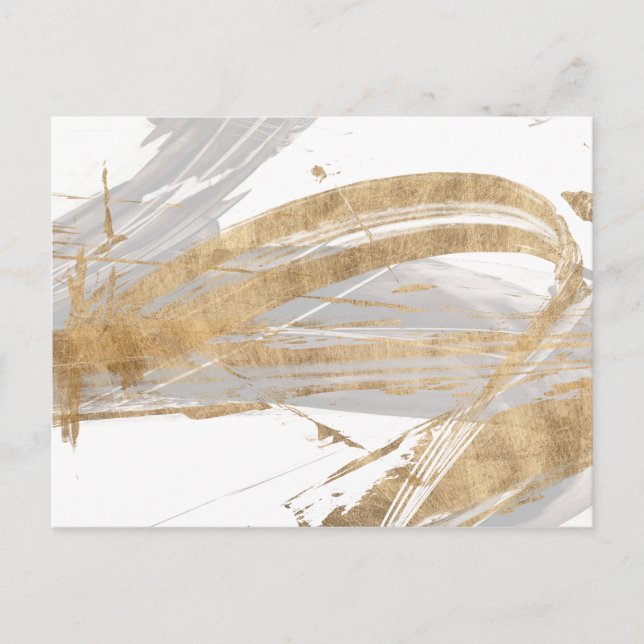 Gold & Grey Postcard (Front)