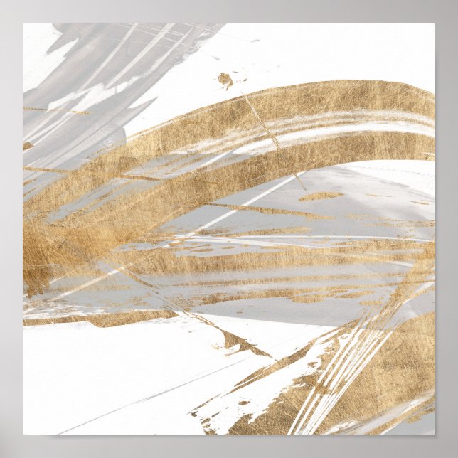 Gold & Grey Poster (Front)