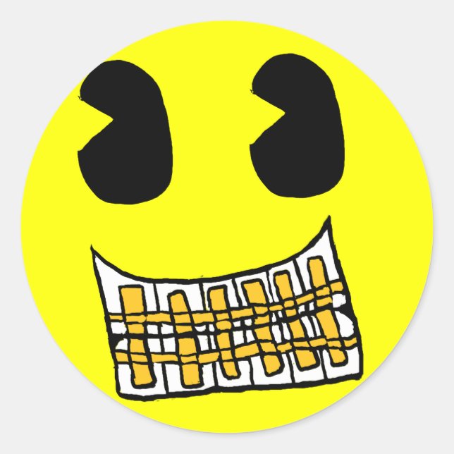 Gold Grill Sticker (Front)
