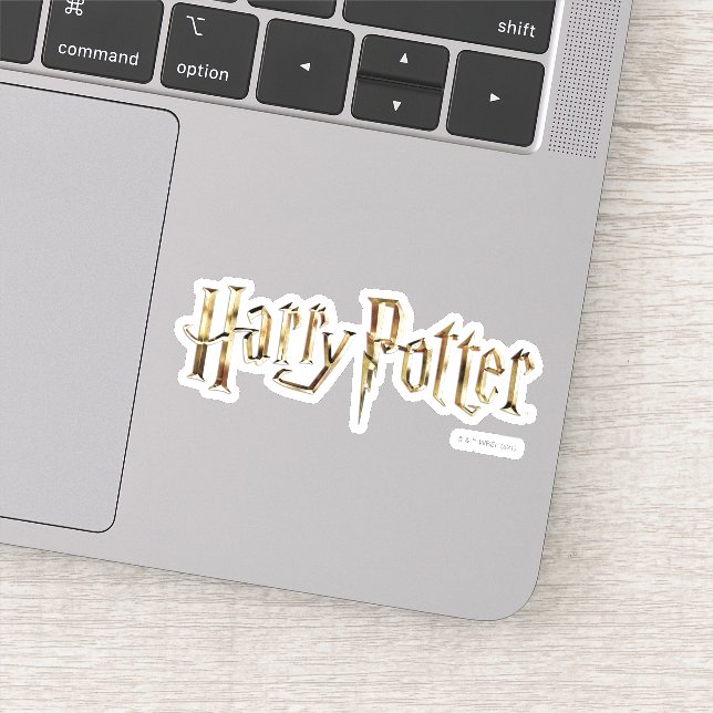 Gold Harry Potter Logo (Detail)