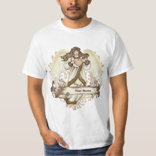Gold Heart Angel  T-Shirt