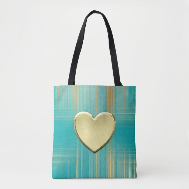 Gold Heart Collection Tote Bag (Front)