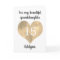 Gold Heart Happy 15th Birthday 