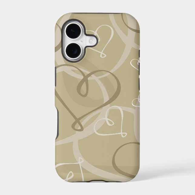 Gold heart pattern (Back)