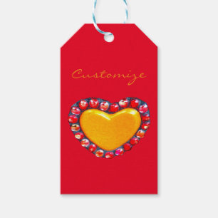 Gold heart Thunder_Cove Gift Tags