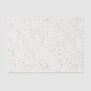 Gold Heart Tissue Paper