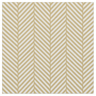 Gold Herringbone - Tamera Fabric