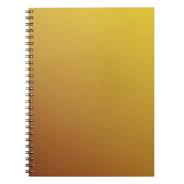 Gold Hexagon: Glitter Geometric Background. Notebook (Front)