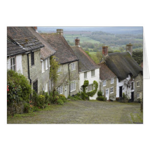 Gold Hill, Shaftesbury, Dorset, England, United