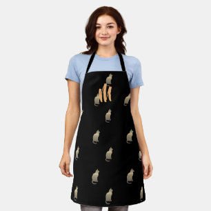 Gold Holiday Season Vibe Apron