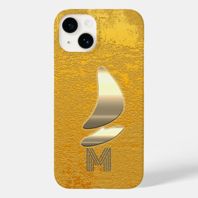 Gold Holiday Season Vibe Case-Mate iPhone Case (Back)