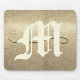 Gold Holidays Vibe Mouse Mat