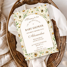 Gold Honeycomb Baby Shower