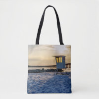 Gold Hour Destin East Pass All Over Tote Bag