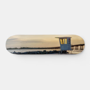 Gold Hour Destin East Pass Skateboard