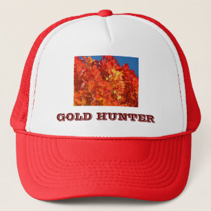 GOLD HUNTER hats Red Orange Yellow Leaves
