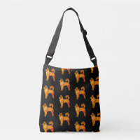 Gold Husky Dog Tote