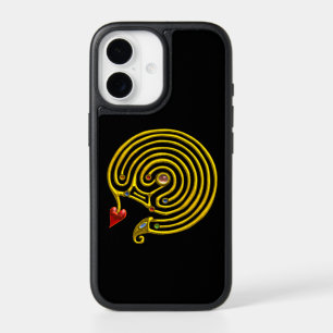 GOLD HYPER LABYRINTH  Black OtterBox 