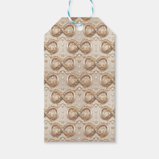 Gold Infinity Wedding Gift Tags