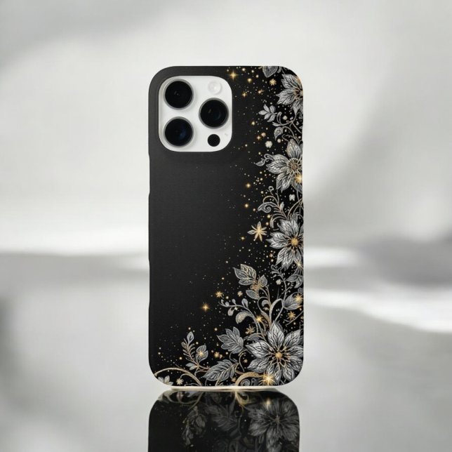 Gold-Infused Floral  Case-Mate iPhone Case (Creator Uploaded)