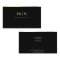 Gold Initials, Business Name, Black/Grey