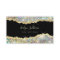 Gold iridescent glitter business card