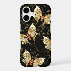 Gold Jeweled Butterfly