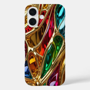 Gold & Jewels #22 - iPhone 16 Cases