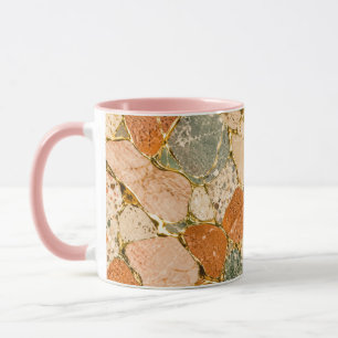 Gold Kintsugi Terrazzo Morning Coffee Mug Gift