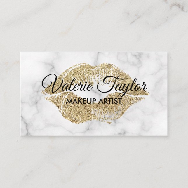 Gold Kiss Luxe Appointment / Glitter Trim (Front)