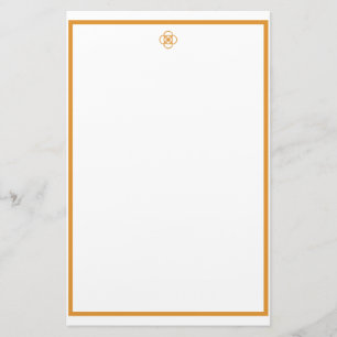 Gold Knot Stationery