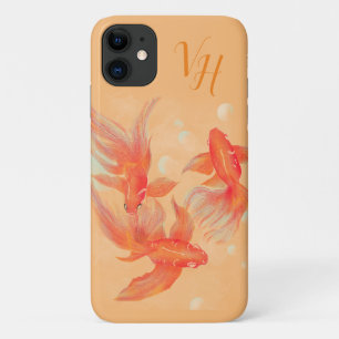 Gold koi fish tattoo Art Case-Mate iPhone Case