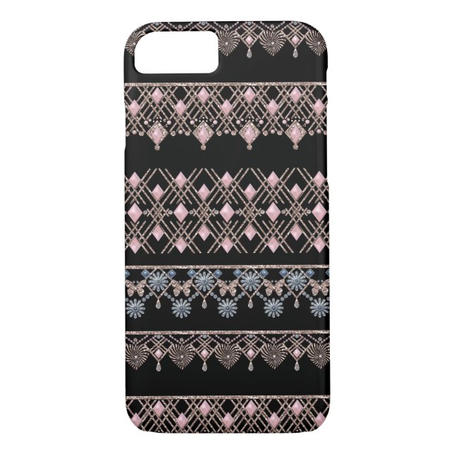 Gold lace Case-Mate iPhone case (Back)