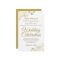 Gold Lace Elegant White Budget Wedding Invitation