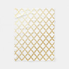 Gold Lattice Moroccan Pattern