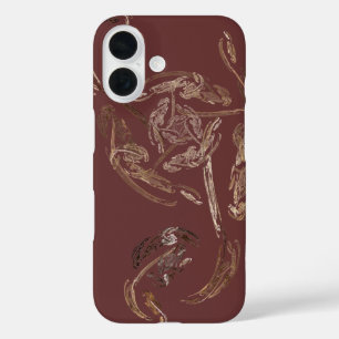 gold leaf abstract art case