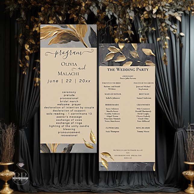 Gold Leaf Impasto Noir  (Creator Uploaded)