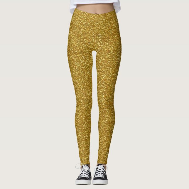 GOLD LEAF LEGGINGS (Front)