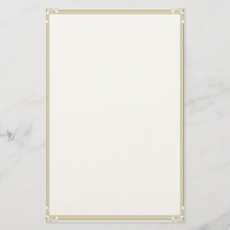 Gold Leaf Stationery